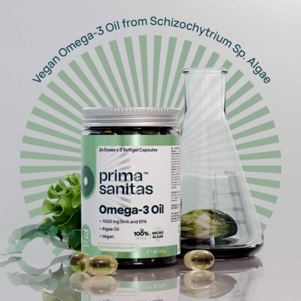 Omega-3 70% DHA and EPA Algae Oil - Image 3