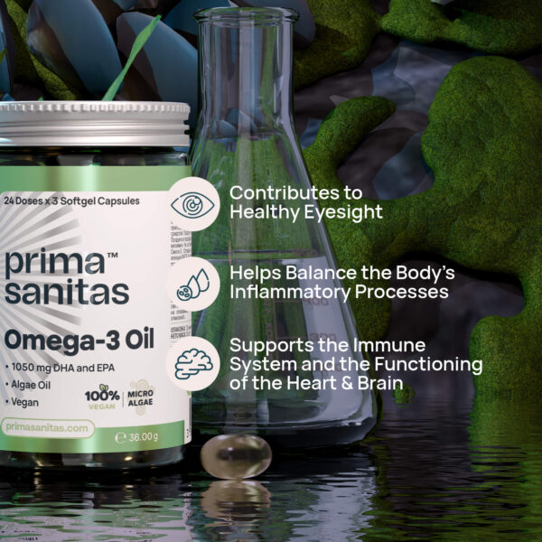 Omega-3 70% DHA and EPA Algae Oil - Image 5