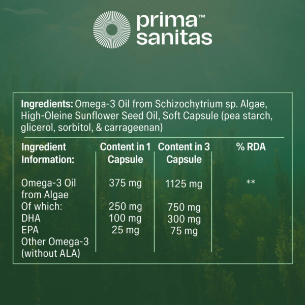Omega-3 70% DHA and EPA Algae Oil - Image 6