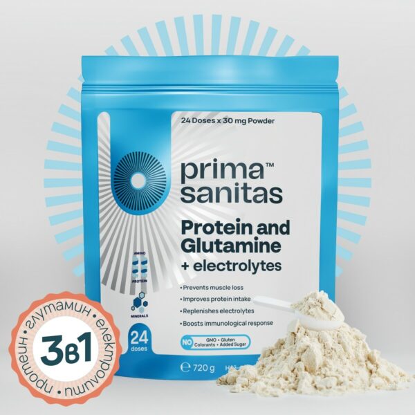Protein and Glutamine with Electrolytes