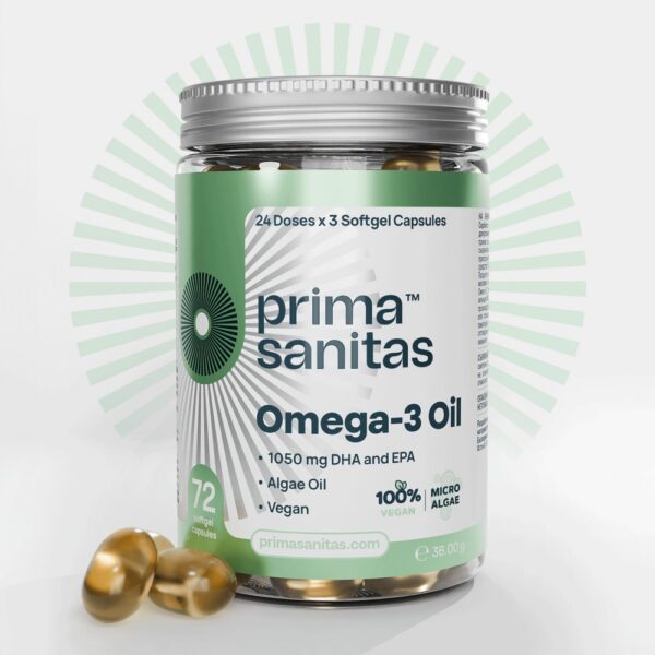 Omega-3 70% DHA and EPA Algae Oil
